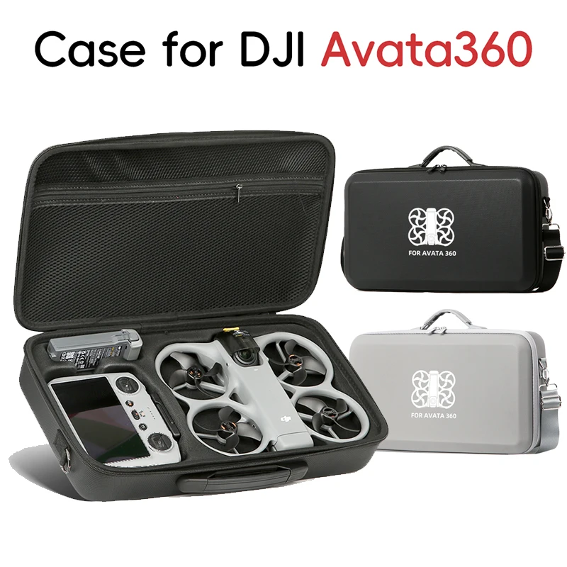 

Сумка для хранения пульта дистанционного управления DJI Avata 360 RC 2, противоударный защитный чехол, сумка-переноска, аксессуар для дрона и пульта управления