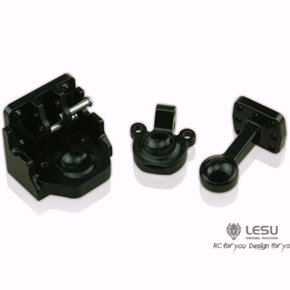 Gancho trasero de Metal, aleación de aluminio simulada de VG-1005 grande para volquete de remolque de Control remoto Tamiya RC Lesu 1/14