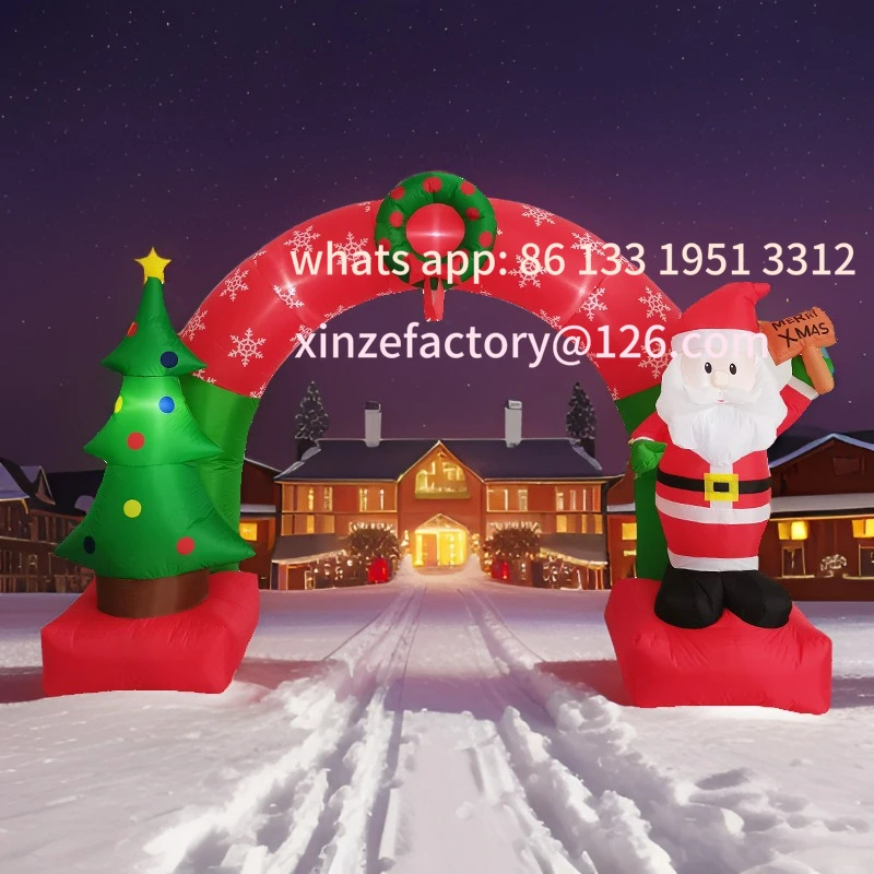 

Customizable Christmas party decorations patio outdoor atmosphere scene layout