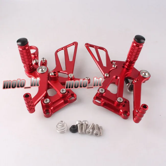 GZYF Adjustable Rearset Rear Set Footpegs Foot Rest Pegs For BMW S1000RR Standard Premium ABS 2008 2009 2010 2011 2012 2013 2014