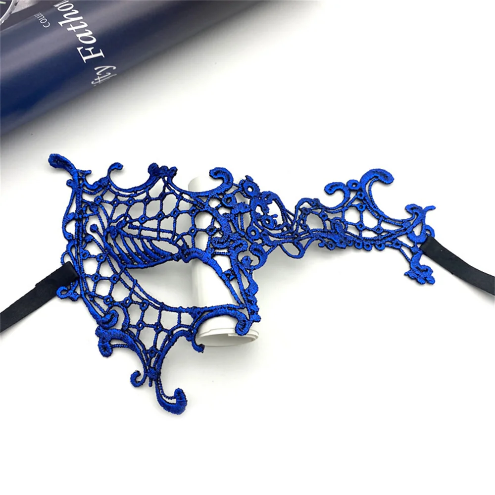 Masque pour les yeux coloré en feuille, masque pour les yeux en dentelle, masque en dentelle érotique, Sexy pour les passionnements intimes, boîtes de nuit et Costumes de Festivals et