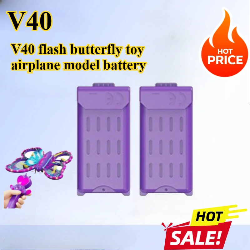 

4DRC New V40 Flash Butterfly Toy Airplane Model Battery V40 Mini Drone Battery 4D-V40 Rechargeable Lithium Battery