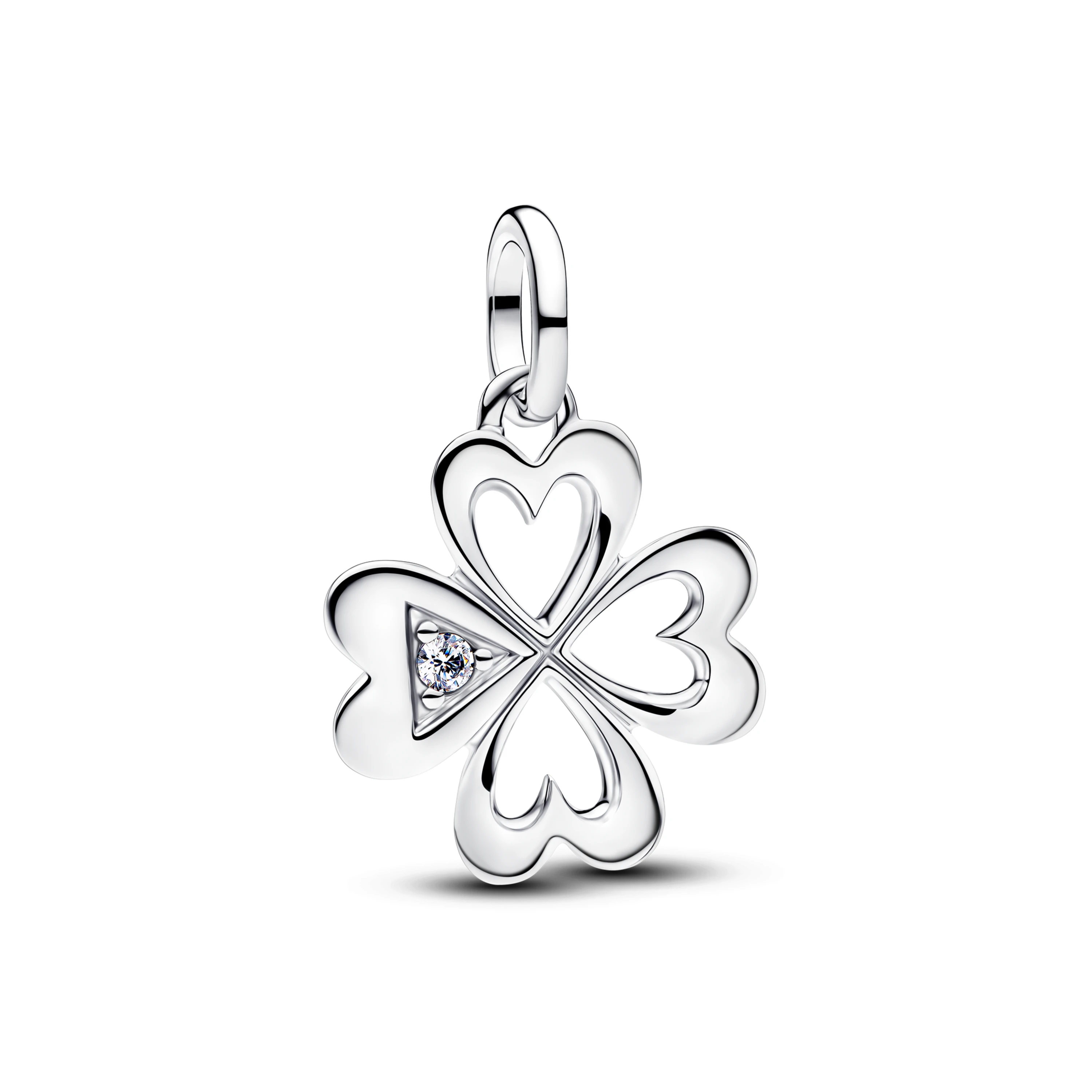 Women's 925 Sterling Silver Lucky Four Leaf Clover Jewelry Set