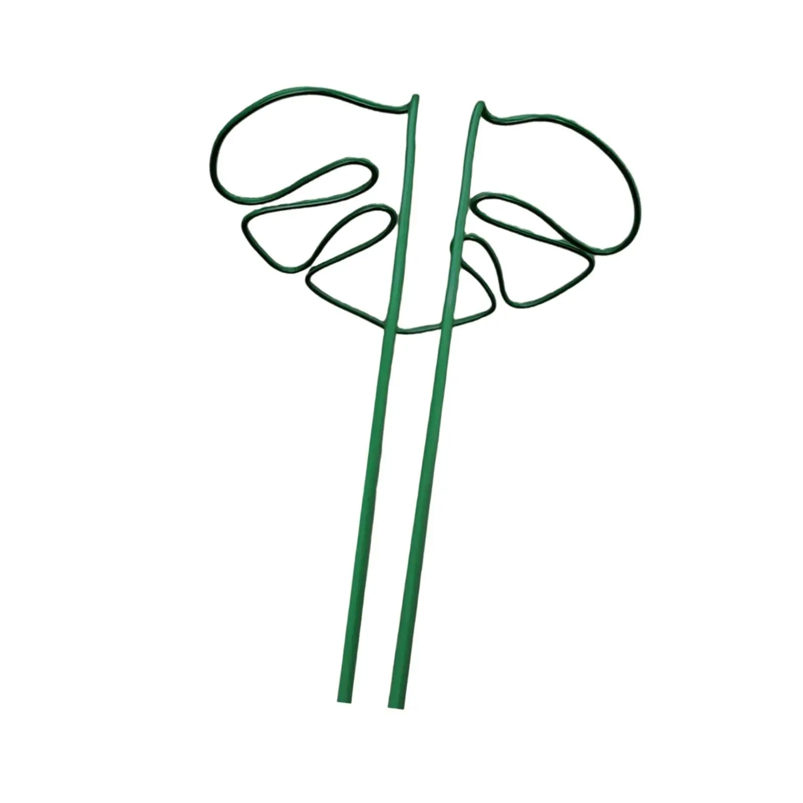 

Опорное кольцо для растений в форме монстеры, портативное кольцо для садовых растений из сплава