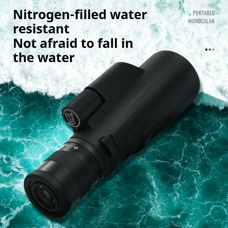 

High Magnification 10-30x50 Hunting Variable Magnification Monocular Telescope, Outdoor Concert Optical Glass Telescope
