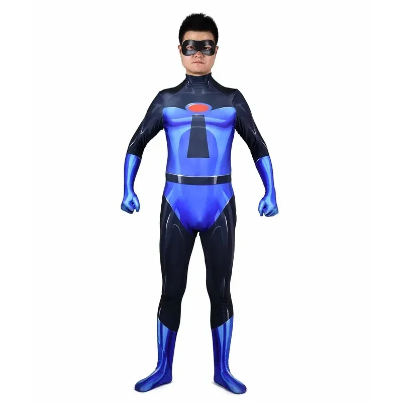 Halloween The Incredibles 2 ElastiSuperhero Cosplay Costume Zentai Bodysuit  Women Party Jumpsuits Adults view 3