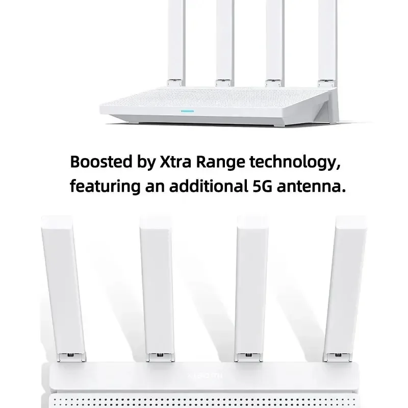 

Xiaomi Router AX3000T 2.4G 5G Mesh Technology WiFi 6 Efficient Wall Penetration Children Online Protection WiFi Router Repeater