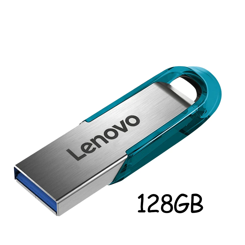 Lenovo Metall-Flash-Laufwerke, USB 3.0, hohe Geschwindigkeit, 512 GB, Pendrive, Flash-Disk, Memoria-Stick, wasserdichter USB-Stick für Telefon, Computer