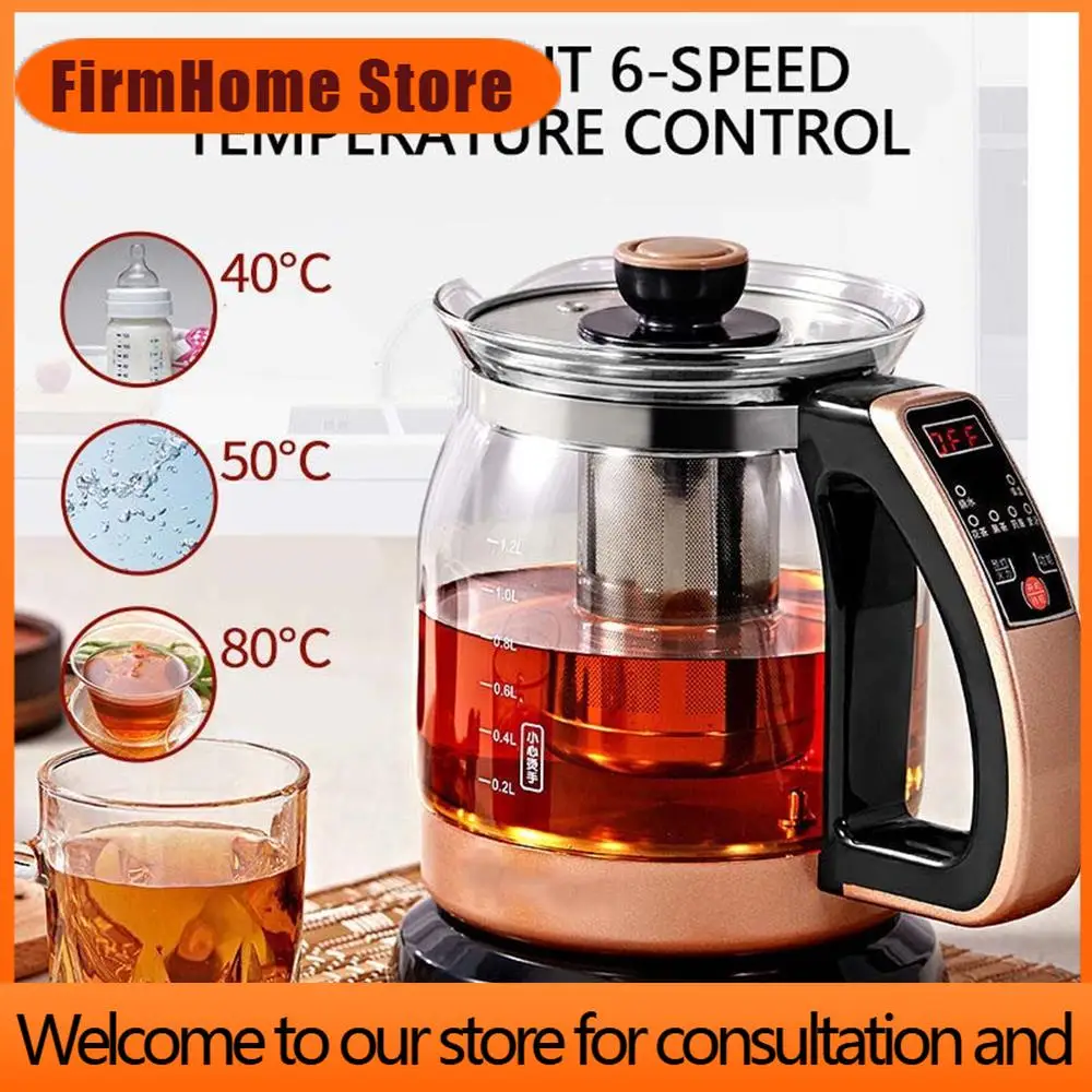 FirmHome StoreHousehold Water Kettle Multifunctional Health Pot Fully Automatic Intelligent Reservation Electric Kettle Glass Te