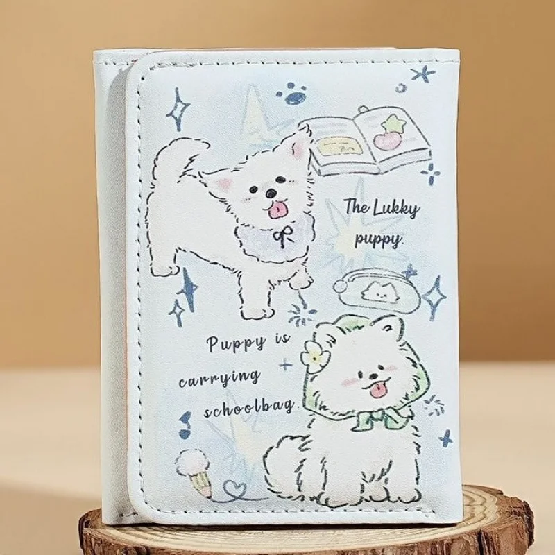 ใหม่ลูกแมว XINGX กระเป๋าสตางค์ All-Match ผู้ถือบัตรขนาดใหญ่ความจุ Multi-Card-Slot กระเป๋าเหรียญของขวัญคู่สามพับ Niche หญิง