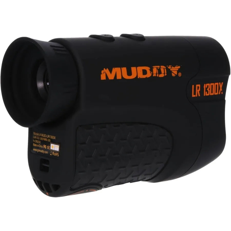 Dalmierz laserowy myśliwski, precyzyjny, gumowany, wodoszczelny, do użytku na zewnątrz, zapewniający zwiększone dokładność i wytrzymałość w trudnych warunkach.