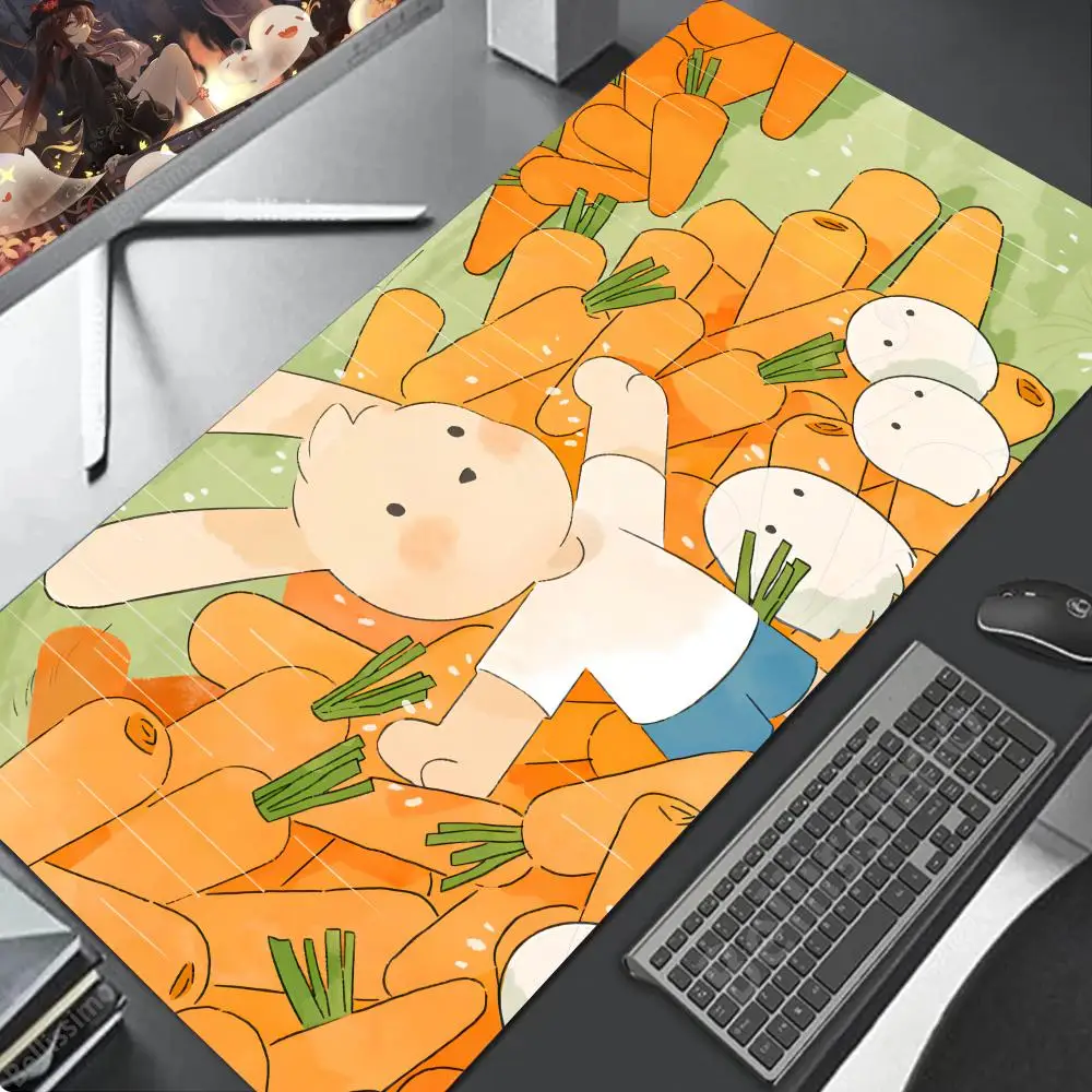 illustration Cute Stuff Size For E-sports Keyboard Teclado Offices accessories Mouse Pad Large rubber 900x400 XXL mouse pa HD