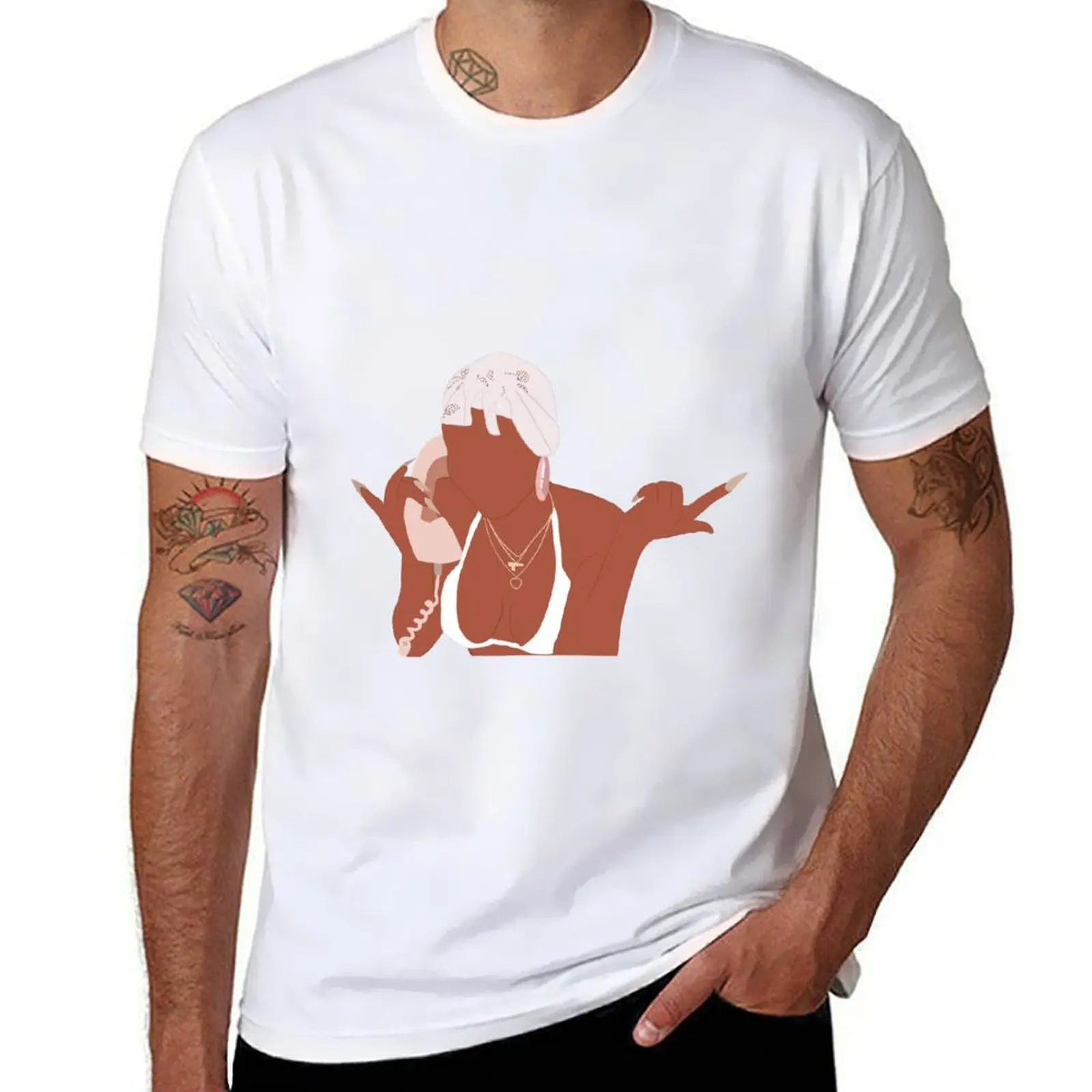 

Over it album cover (minimalistic) T-Shirt man t shirt cotton t shirt man plain T-Shirt