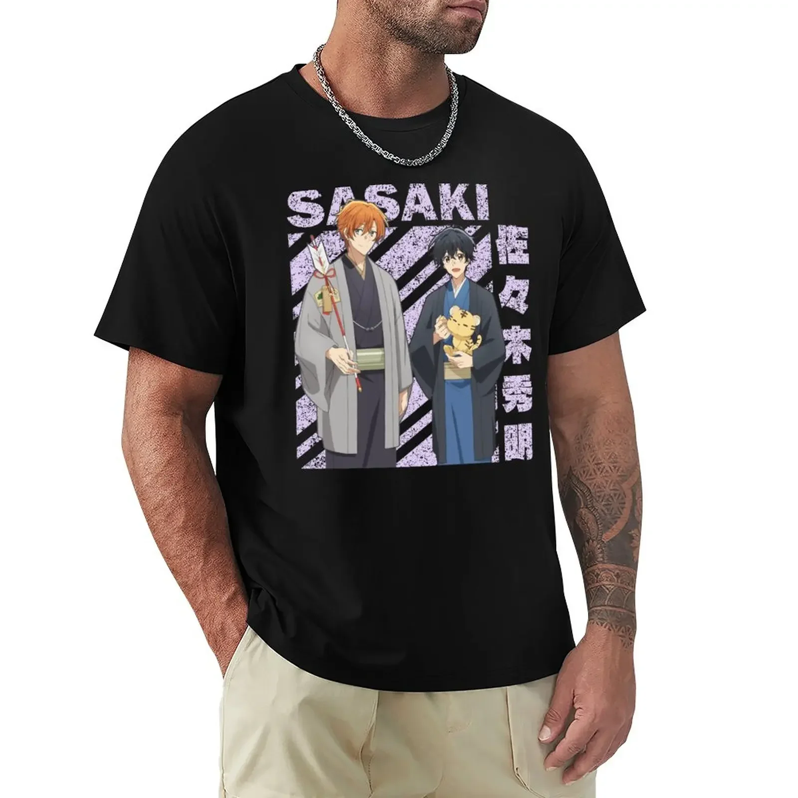 Sasaki Shuum and Miyano Yoshikazu - Sasaki to Miyano - Sasaki and Miyano T-Shirt custom shirt anime stuff mens t shirt graphic