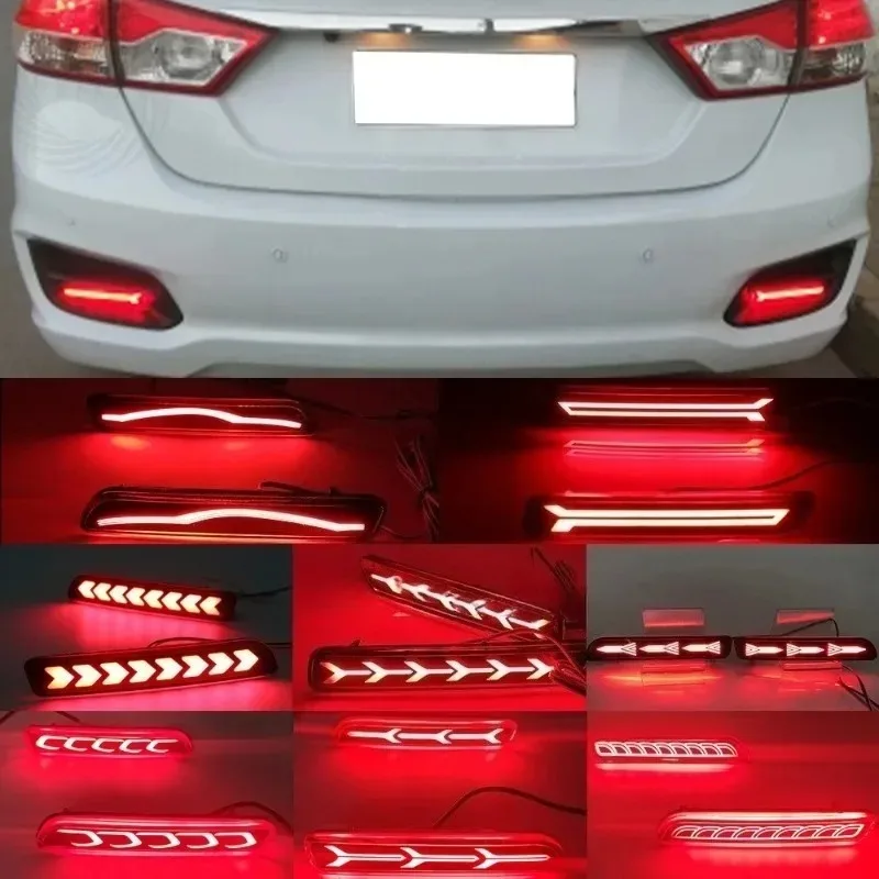 スズキ-ヴィターラ-天宇-sx4-風雨-小途用-車用点滅ブレーキライト-リアバンパーテールライト-新品-1ペア