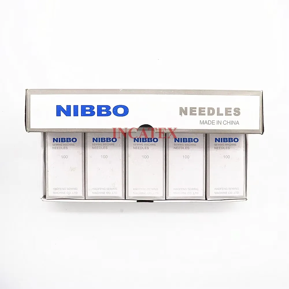 500 Pcs Genuine NIBBO Sewing Needle TQX1 65/9 70/10 75/11 80/12 90/14 100/16 110/18 For Industrial Sewing Machine