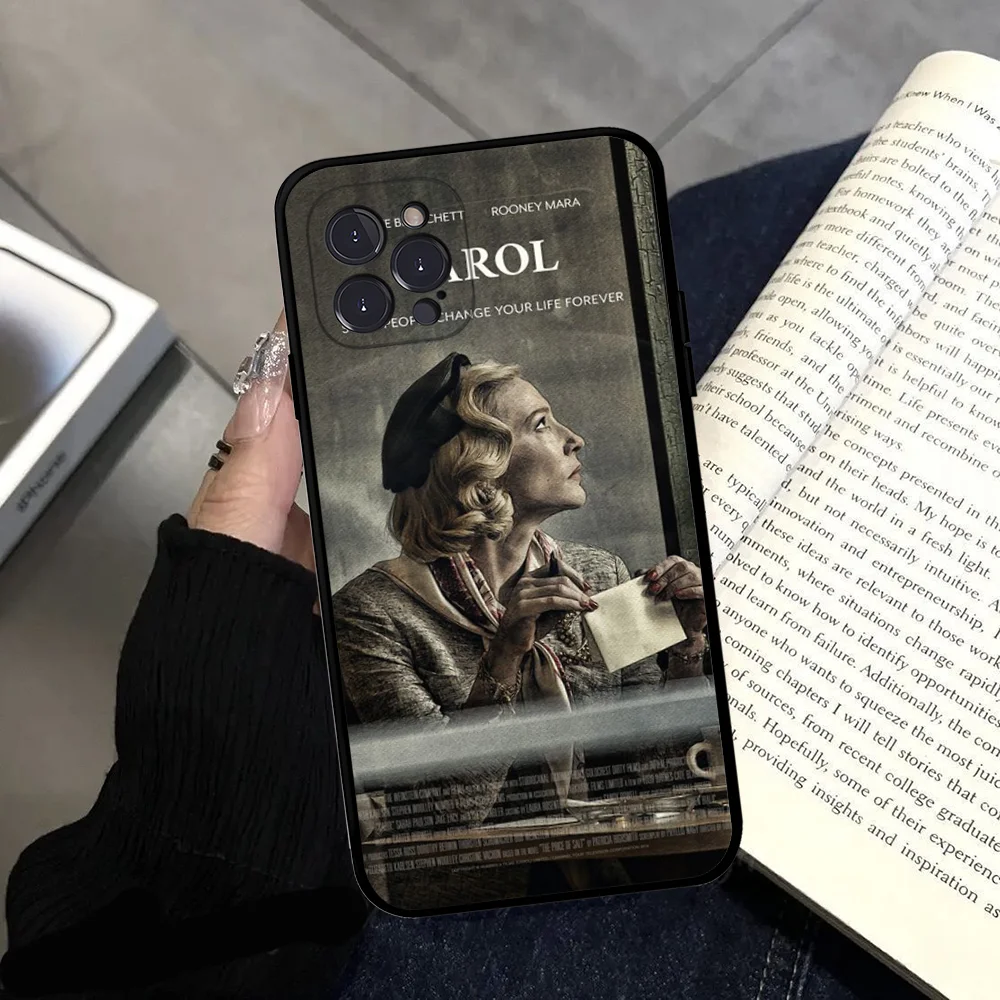 C-Carol Movie Phone Case Silicone Soft for iphone 15 14 13 12 11 Pro Mini XS MAX 8 7 6 Plus X XS XR Cover