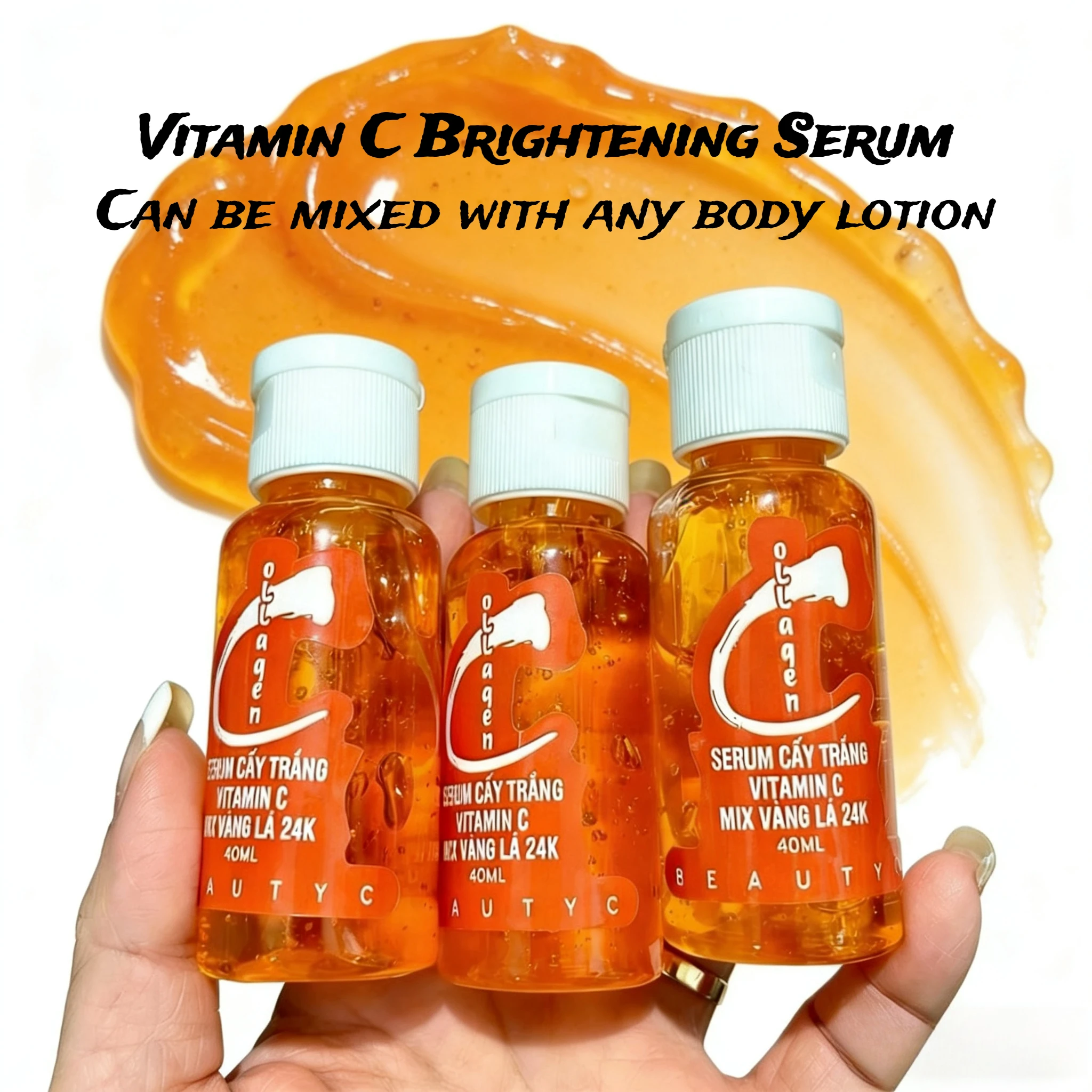 Collagen Brightening Body Serum Fades Dark Spots Scars For Even Skin Tone On Underarms Knees  Elbows Body Care  VitaminC