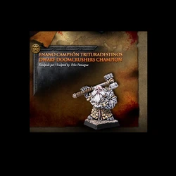 model kit resin kit 28216 dwarf champion crushed by robbery