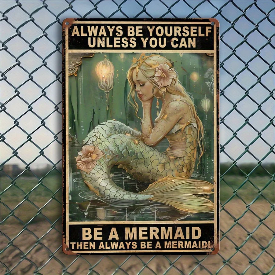 [Vintage Mermaid Wa…