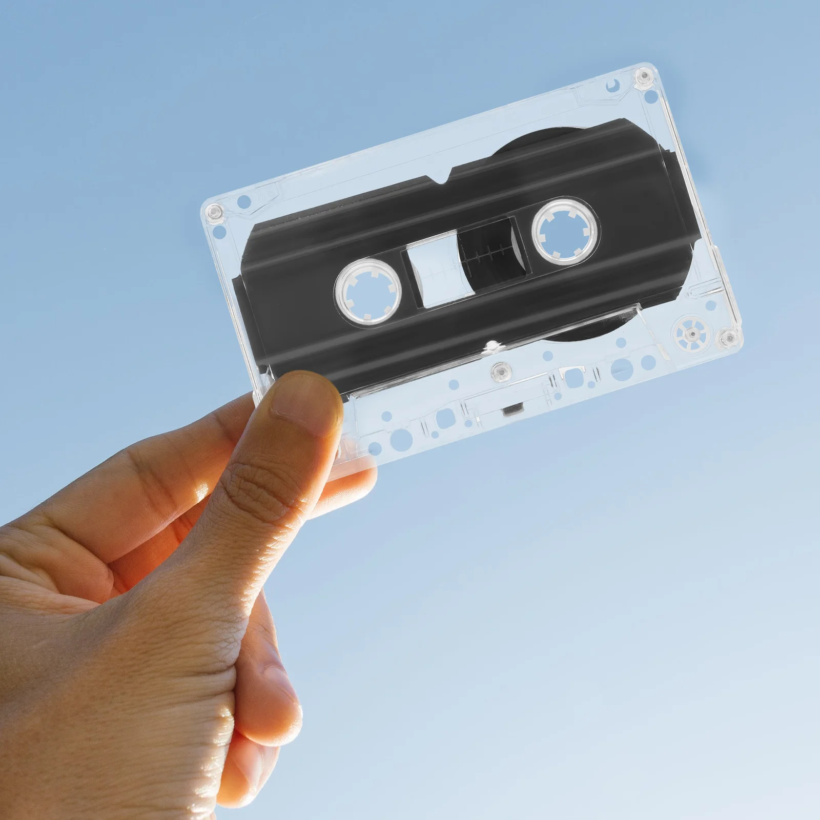 6 pcs Blank Cassette Tapes 60-Minute Recordable Audio Tape For Digital Recorders Durable Empty Cassette Storage Portable Audio