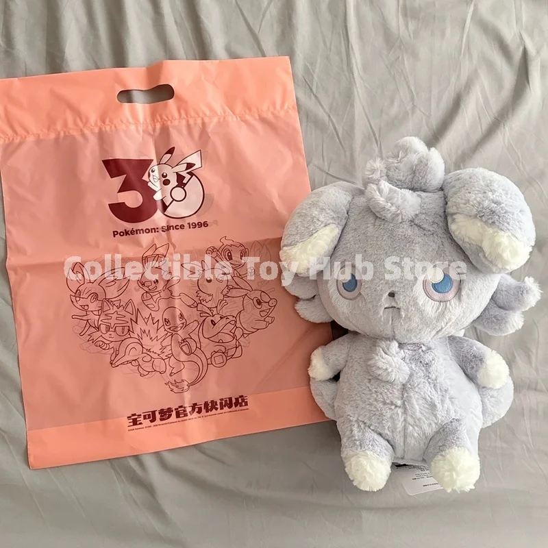 Genuine Pokemon Center Fluffy Hug Series Plush Doll Soft Cloud Alolan Vulpix Munchlax Espurr Swinub Healing Large Stuffed Pillow
