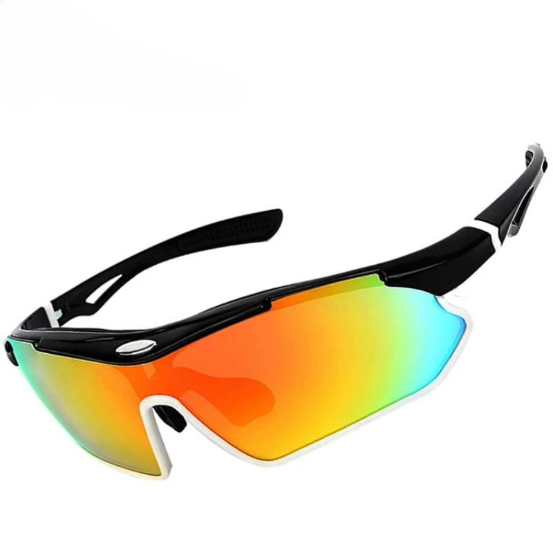Manufacturer Custom Sports Sunglasses Polarized Mirror Lens Cycling Riding Glasses UV Protection Running Fishing Safety Eyewear