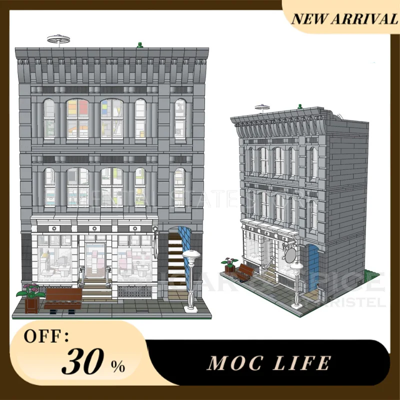 [3103PCS] Customized MOC Sugar and Spice Creative Building Blocks Set STEM Educational Toys DIY Construction Model Kit Birthday