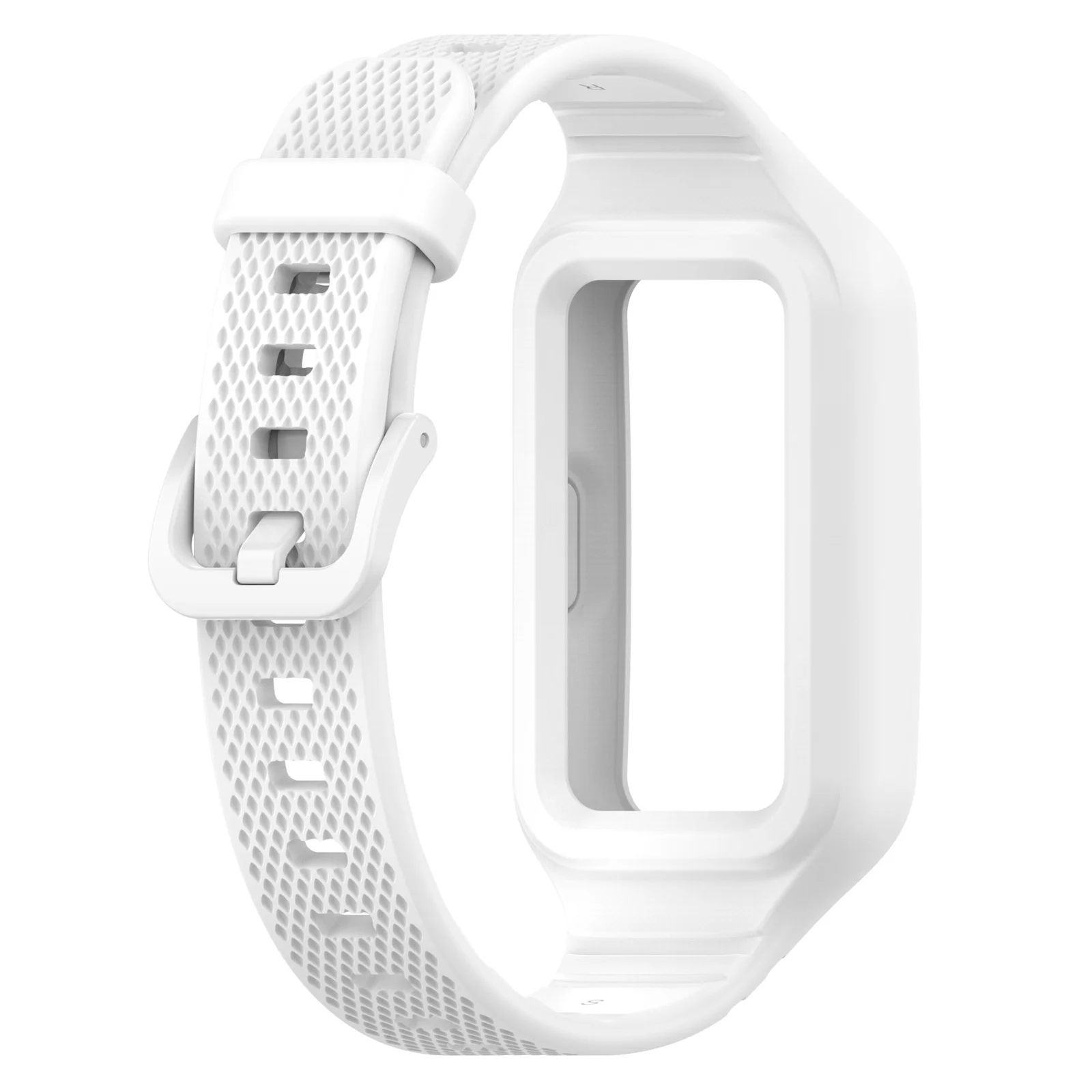 Correa de reloj TPE de una pieza + marco protector, banda deportiva Universal para Huawei Band 9/ 8/ 7/ 6/ 6pro/ honor Band 6/7