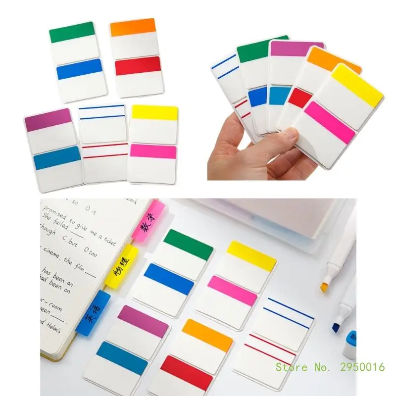 250Pcs Sticky Index Tabs Page Marker Index Stickers Index Flags Reminders on Planner Calendar Laptop Notebook Textbook