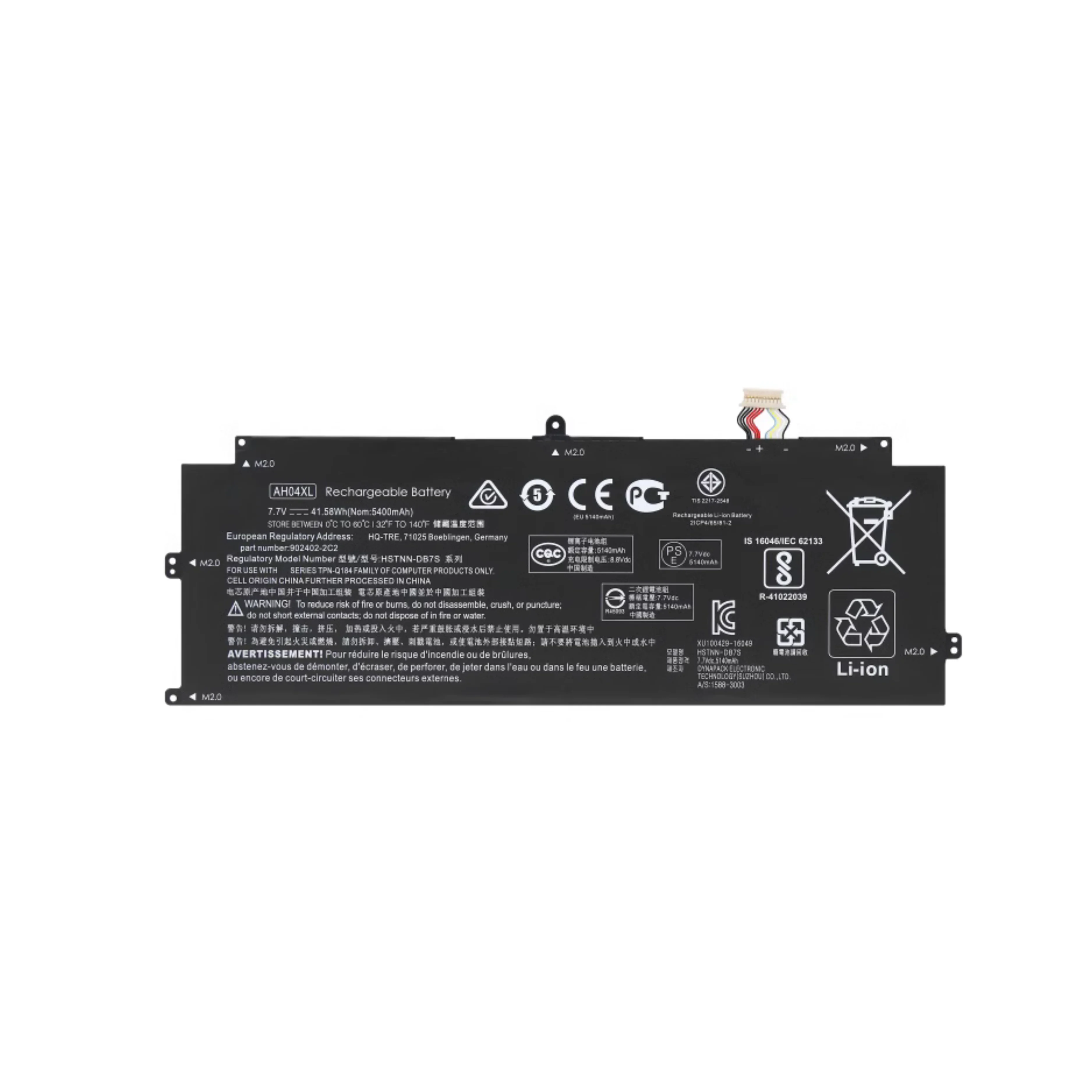 

AHO4XL HSTNN-DB7S 902402-2B2 2C2 902500-855