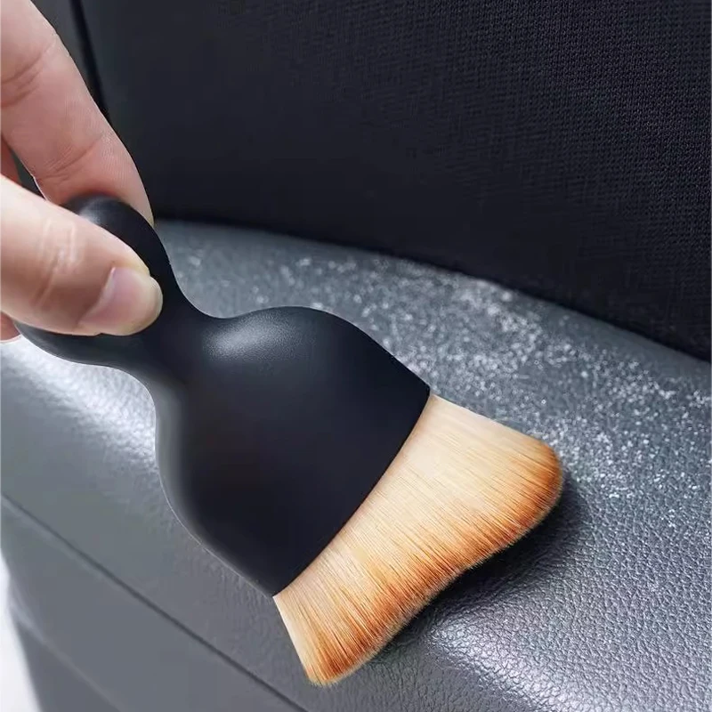 1/2/3pcs Car Detailing Brush Car Interior Dust Removal Soft Brush Cleaning Brush For Air Conditioning Vent Gap