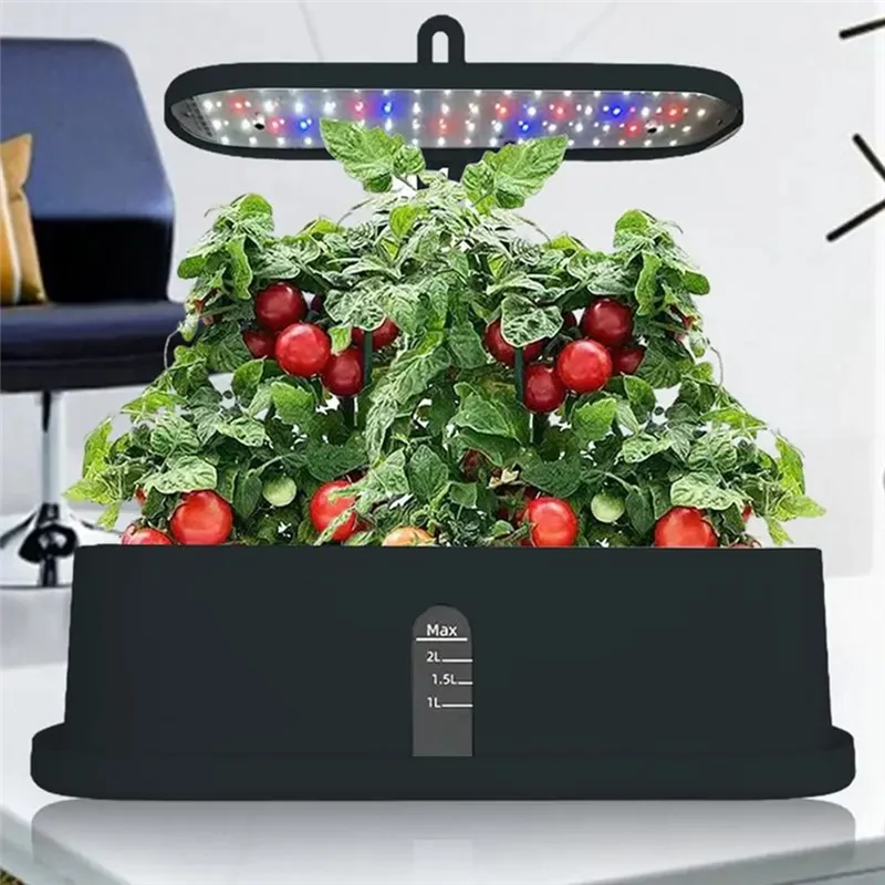 Sistema di coltivazione idroponica HW Kit di germinazione vegetale intelligente con luce per la crescita delle piante a spettro completo
