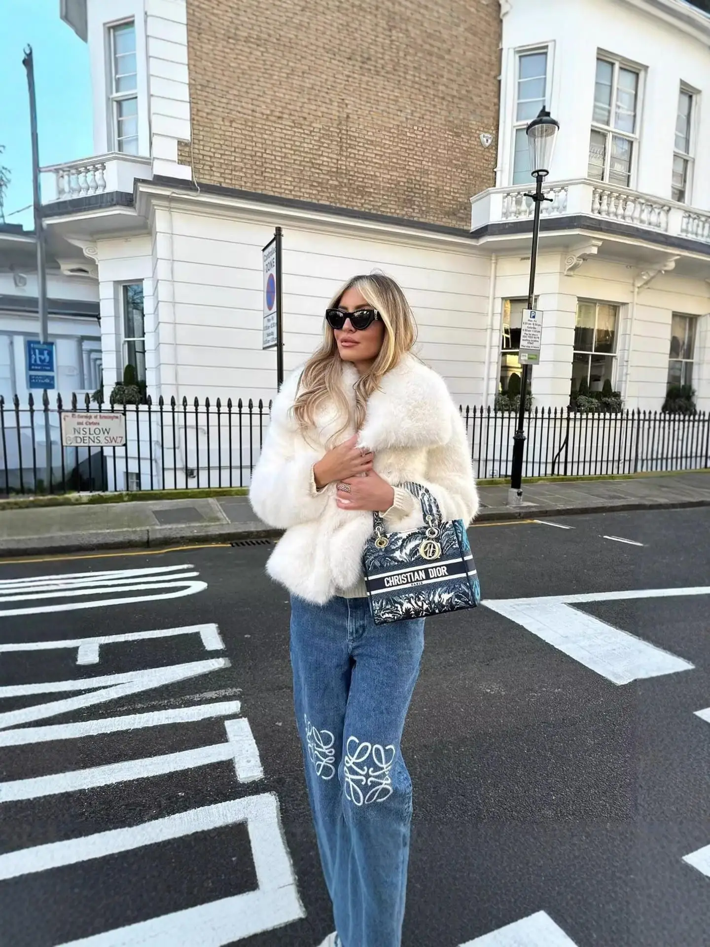 معطف فرو نسائي كاجوال بياقة كبيرة من الفرو Jaet Long Sve Urban Sle ملابس خارجية مريحة وعصرية