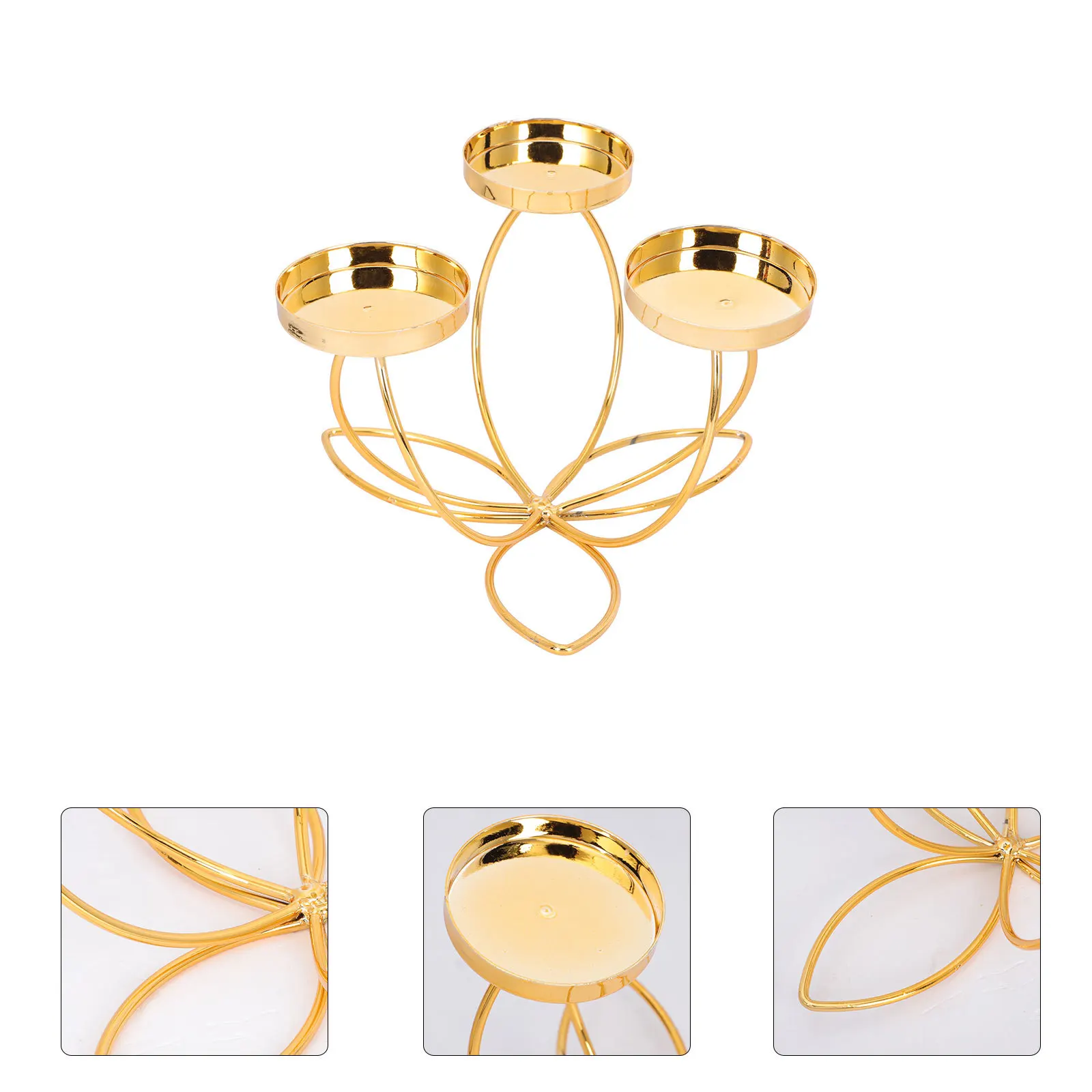 

Vintage Style Holder Decorative Metal Craft for Home Wedding Party Office Study Room Living Room Decoration Retro