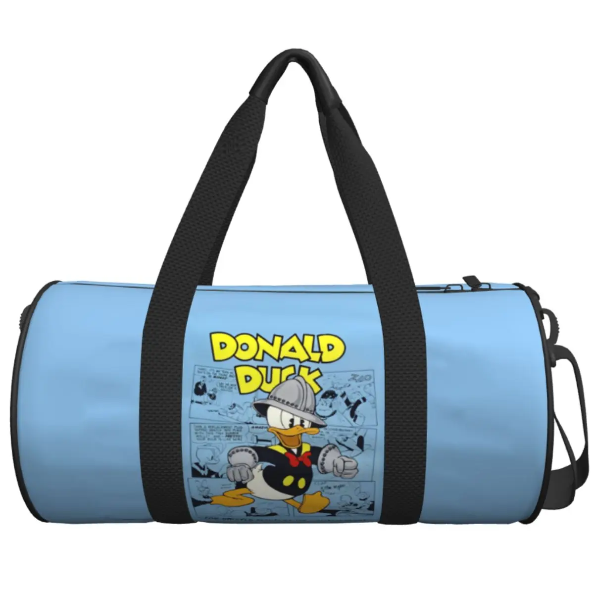 

Donald Duck Travel Bag Cartoon Fashion Sports Bags Large Capacity Colorful Gym Bag Men's Design Weekend Fitness Bag