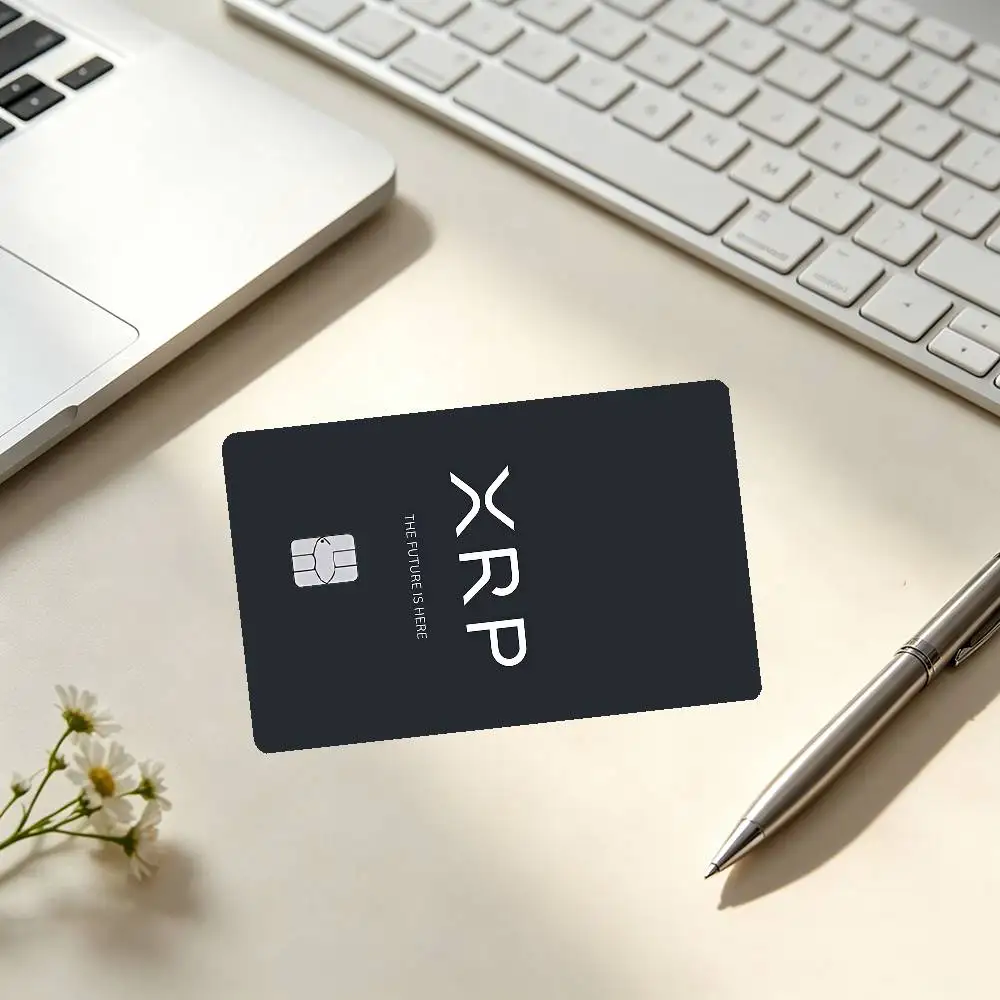 Xrp Ripple Crypto Card Stickers Credit Card DIY Card Protector Stickers Waterproof Film Skin Cover
