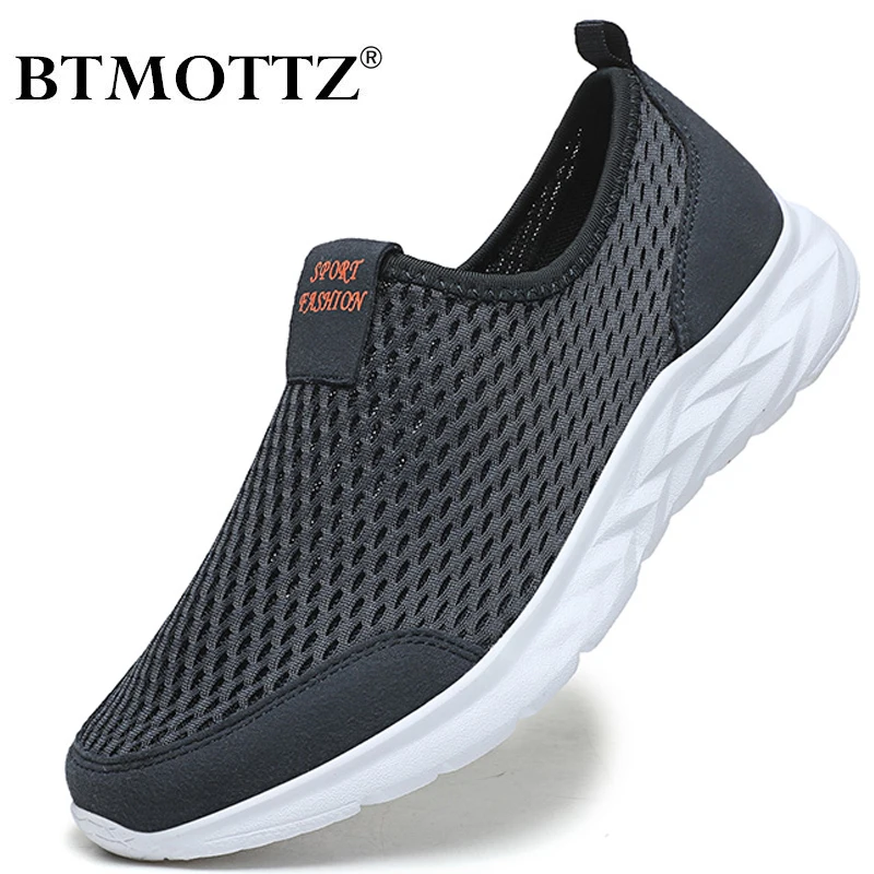 Fashion Men Casual Shoes Lightweight Sneakers Summer Couples Breathable Mesh Outdoor Running Shoes Trend Men's Sneakers Size 49