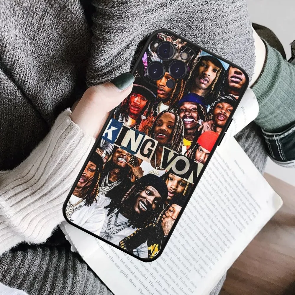 Rapper K-King V-Vons Phone Case For IPhone 16 15 8 7 6 6S Plus X SE XR XS 14 11 12 13 Mini Pro Max Mobile Case