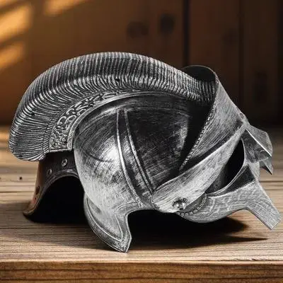 로마 고대 디자인 플라스틱 병사 의상 모자 코스프레 파티 무대 공연 소품