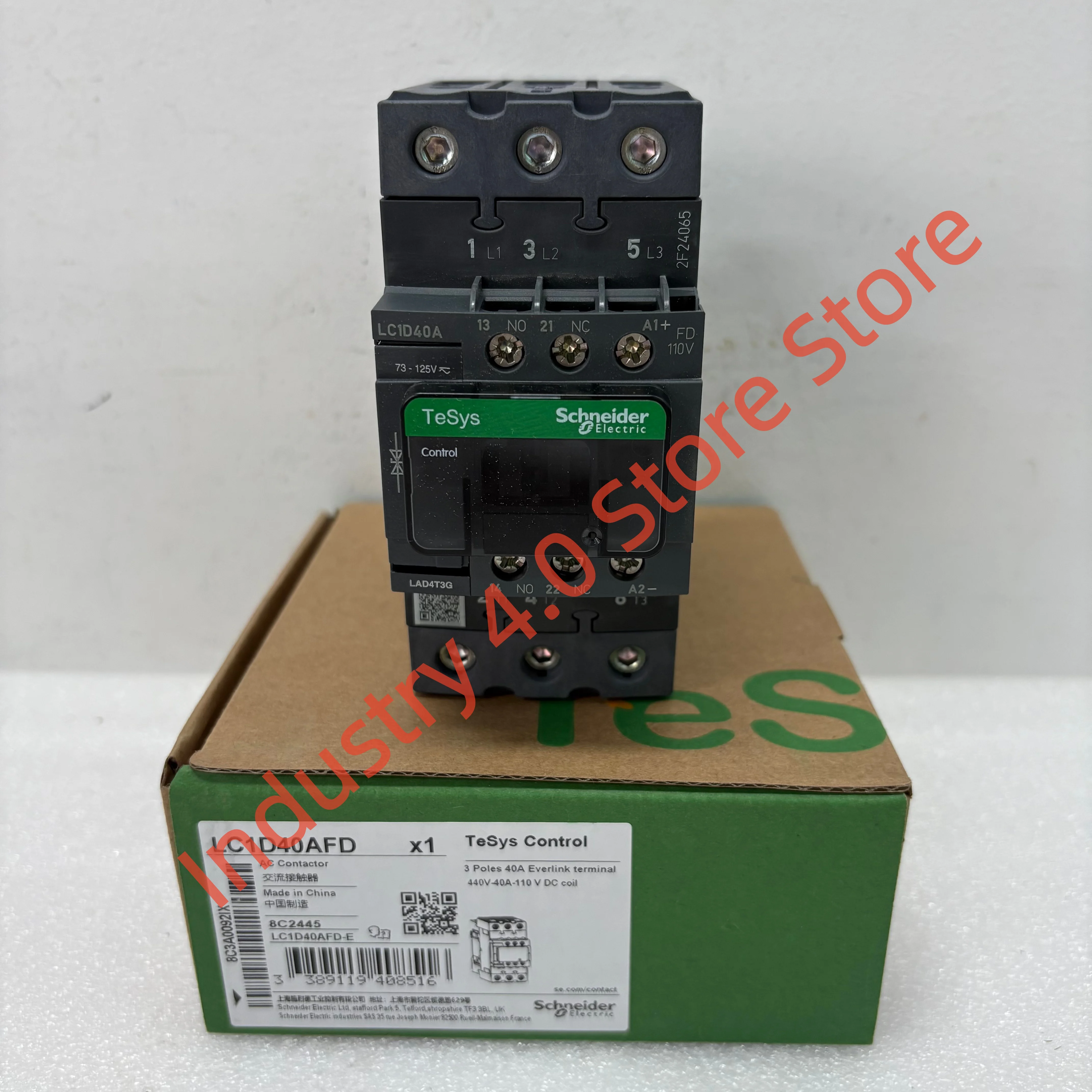 Brand New LC1D40AFD 110VDC contactor