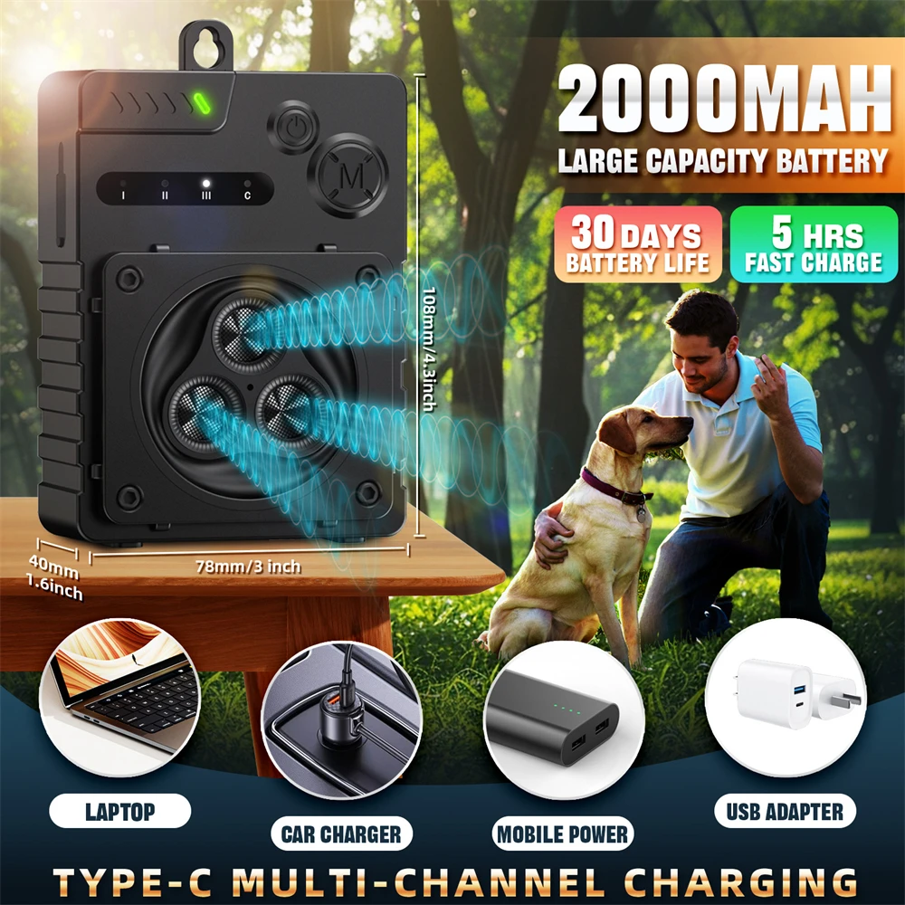 Ultraschallgerät gegen Bellen für Hunde