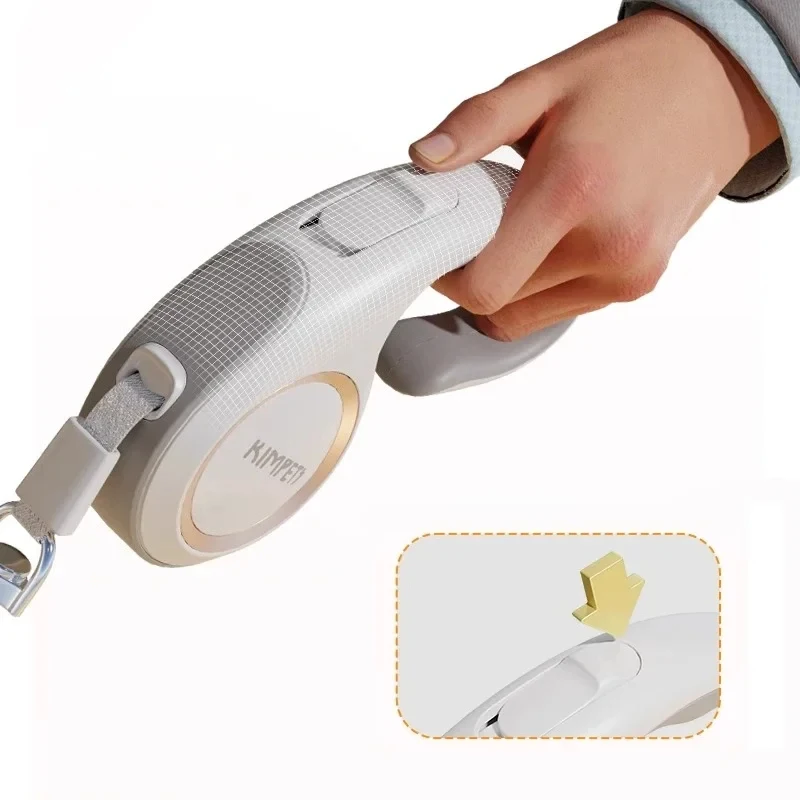 Retractable Dog Leash 3M 5M Automatic Extending Pet Walking Lead for Small Medium Dogs Tangle-Free