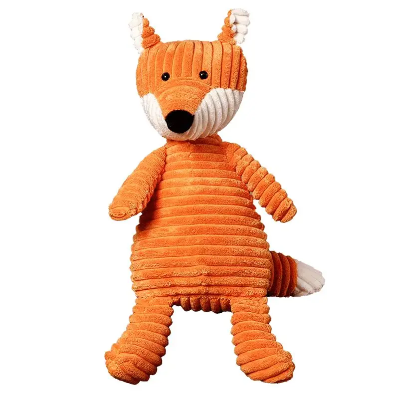 Cute fox plush toy Cute soft cartoon animal plush animal pillow fox doll boy and girl surprise birthday Christmas gift