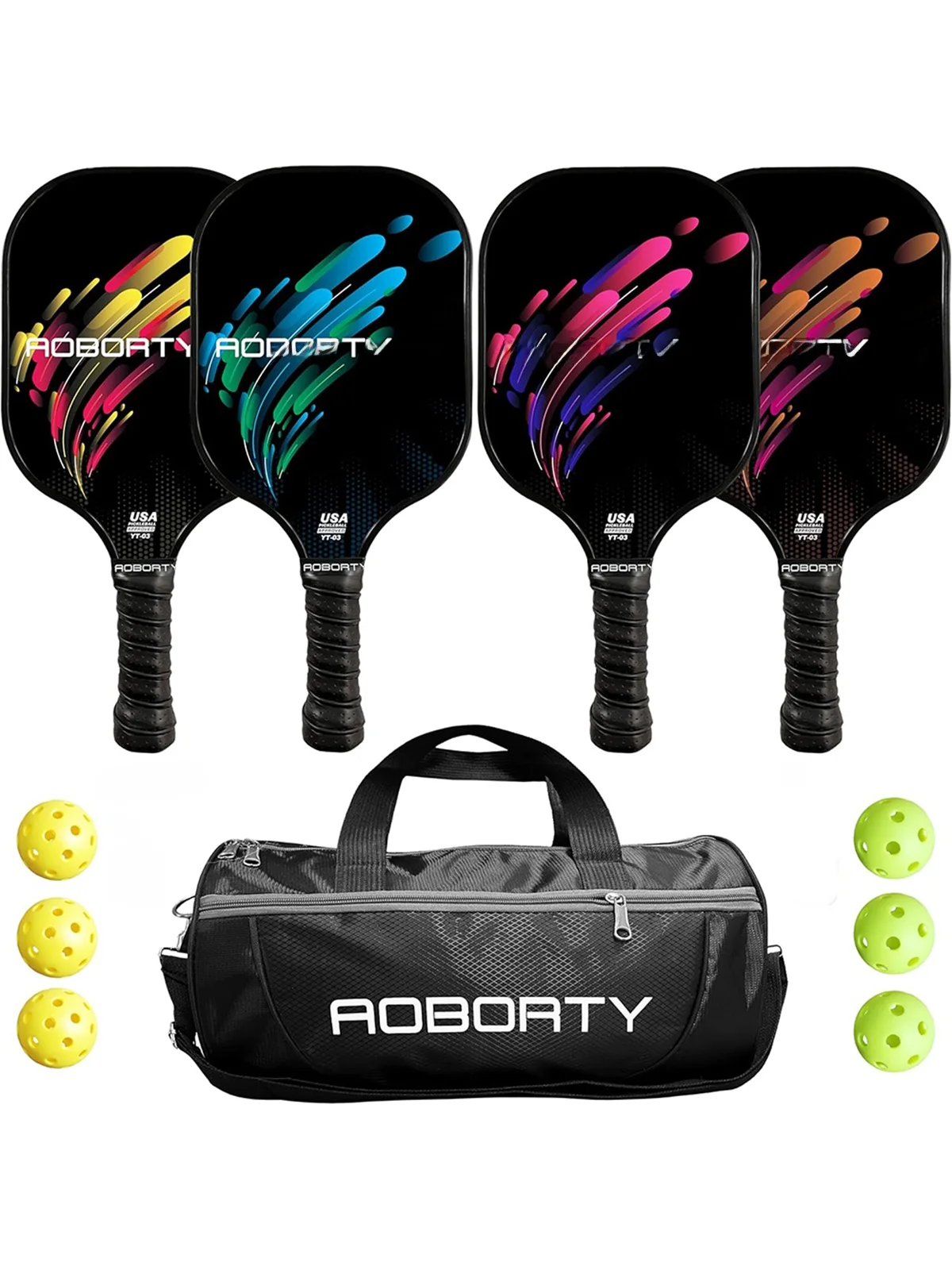 aoborty-carbon-fiber-pickleball-paddle-set-of-four-certified-model-sport-fitness-fans-goods-yoga-equipment-accessories