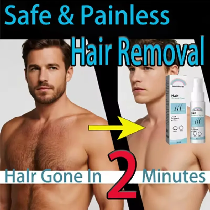 Permanant Hair Growth Removal Inhibitor Spray Beard Bikini Intimate Legs Body Armpit Painless Facial Stop Hair