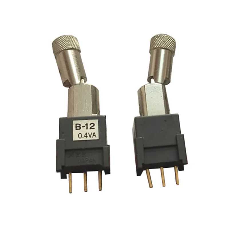 B-12LB micro toggle switch 3-pin 2-position rocker arm with lock anti-collision rocker arm shaking 0.4VA