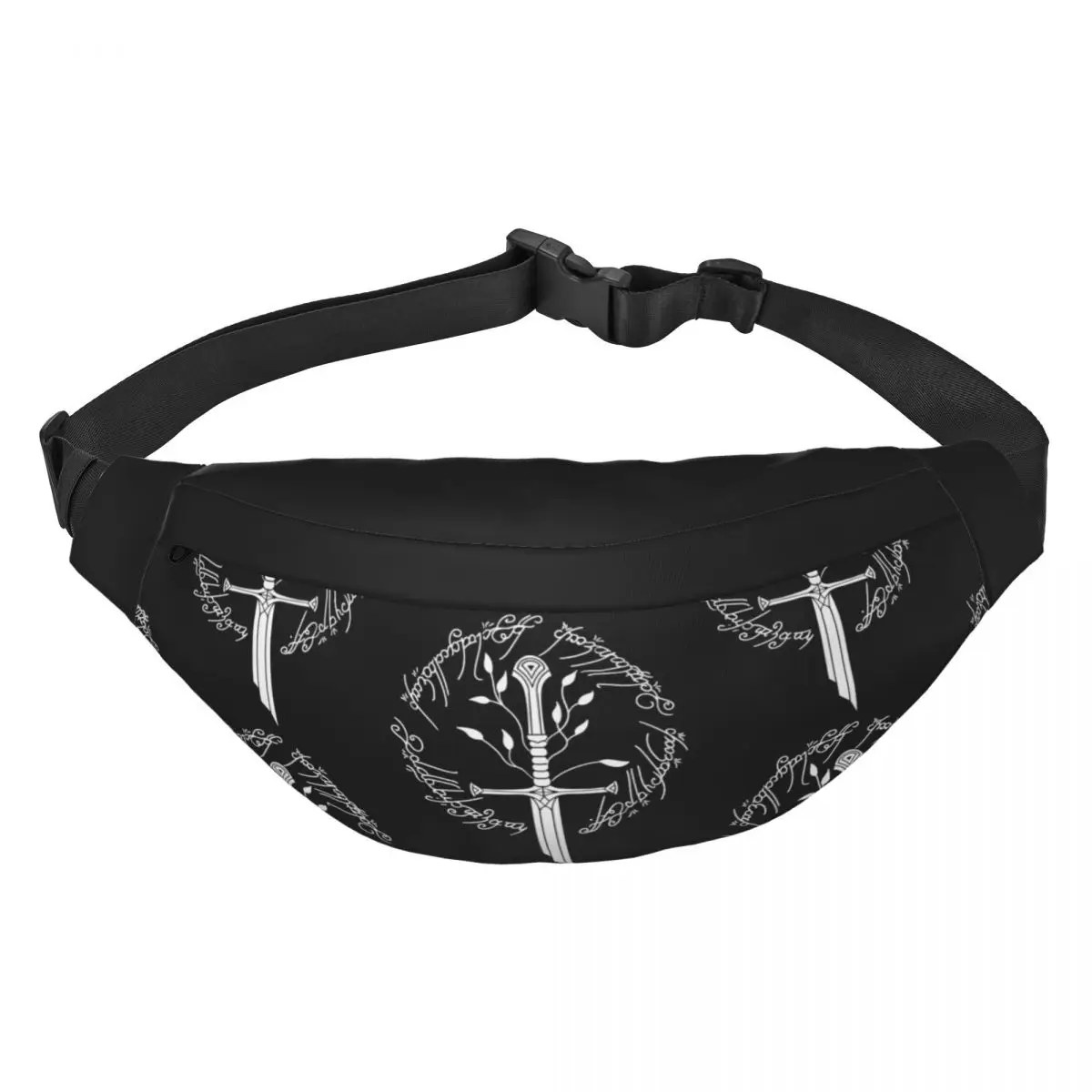 Lord of the ring Unisex Waist Bag Multifunction Sling Crossbody Bags Chest Bags Short Trip Waist Pack