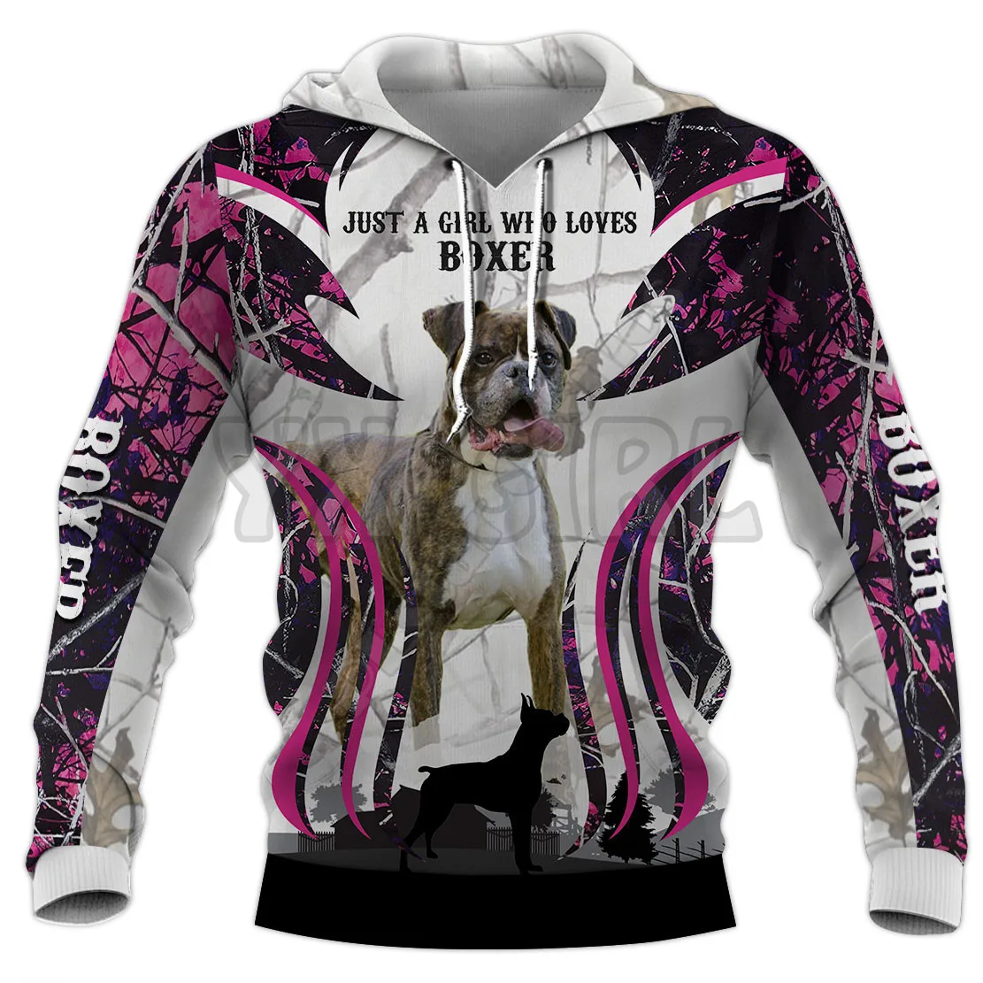 Just A Girl Who Loves Beagle  3D Printed Hoodies  Unisex Pullovers Funny Dog Hoodie Casual Street Tracksuit