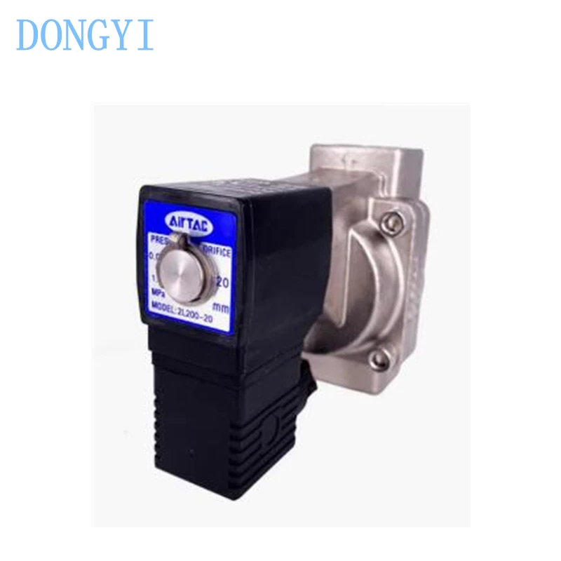 

Fluid Control Valve Direct-acting and Normally Opened 2L400 2L400-40 A B AC220V DC24V